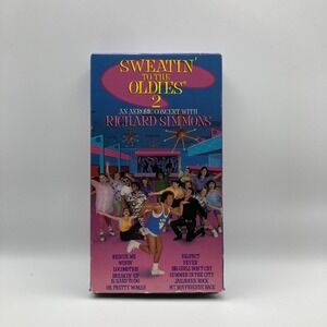 Sweatin to the Oldies 2 Richard Simmons VHS Aerobic Concert‎ Workout Video 1990